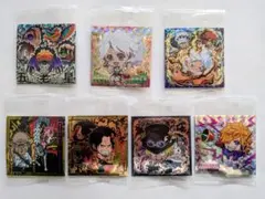 ワンピースシール 大海賊第13・12弾、7枚セット