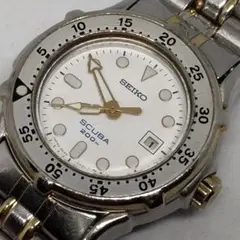【稼働品】SEIKO SCUBA スキューバ ダイバー時計 レディース 405