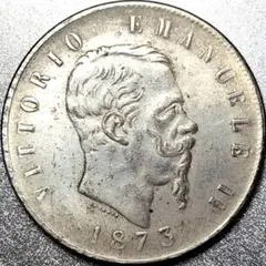 1929年 イタリア 5リラ銀貨 ヴィットーリオ・エマヌエーレ3世 - メルカリ