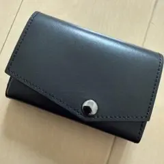 [アブラサス] 小さい財布 ブッテーロレザーエディション　ブラックのサムネイル