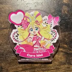 キュアアイドル アクリルクリップ タワレコ コラボカフェ カフェ プリキュア
