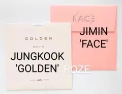 ④BTS ジョングク グク GOLDEN ジミン FACE CDのみ2種 未再生