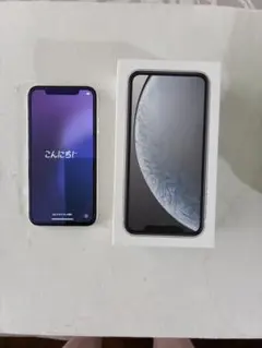 Apple iPhone XR ホワイト 箱付き