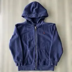 ポロ・ラルフ・ローレン ネイビーパーカー 130cm