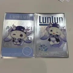 にじさんじ　GiGO あやかき　ノベルティ　オリジナルクリアカード　ルンルン