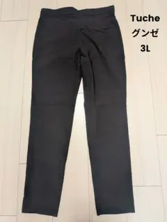 グンゼ♡Tuche♡レギンス スキニーパンツ 黒 3L