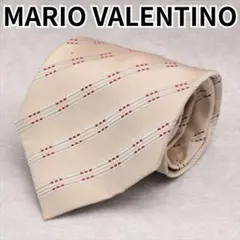 MARIO VALENTINO ネクタイ ストライプ イタリア製 ビジネス