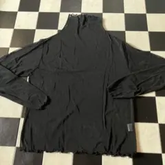 J8297 長袖カットソー　サイズF 黒