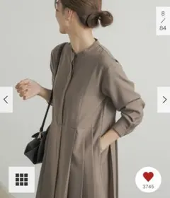 2025年最新】urban research doors サイドプリーツ切替ワンピースの