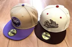 New Era 59FIFTY ベースボールキャップ 2点セット