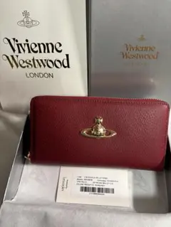 【訳あり大特価】Vivienne Westwood 長財布BURGUNDY