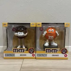 M&M's METALFIGS ブラウン・オレンジセット