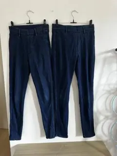 お揃いで(^^) 無印良品ストレッチパンツ 2本セットのサムネイル