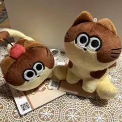 子猫のぷりんマスコット　2点セット