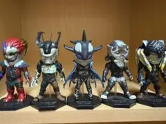 イ*ス様 ワールドコレクタブルフィギュア　仮面ライダーオーズ　グリード5体セット