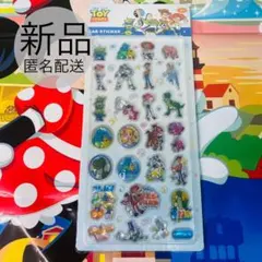 新品　立体シール　トイ・ストーリー プチドロップステッカー