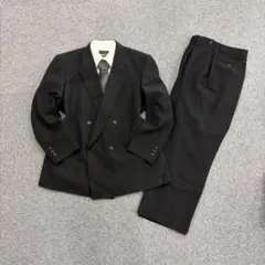 90s vintage suit full set】ダブルブレスト スーツ - メルカリ