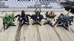 ガシャポン戦士f 5体セット