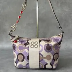 COACH オプアート ワンショルダーバッグ マディソン マルチカラー14420 