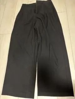 スラックス ワイドパンツ