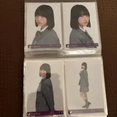 乃木坂46 生写真 増田三莉音ネーブルオレンジ 38th 封入 4種 コンプ