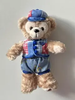 ダッフィー ディズニーシー15周年　ぬいぐるみバッジ