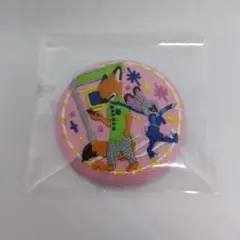 ディズニー刺繍缶バッチ2　ズートピア