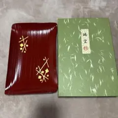 新品　象彦　朱塗 盆 小吸物膳5枚セット 木箱入り 新品 象彦 朱塗 盆 小吸物膳5枚セット 木箱入り - メルカリ