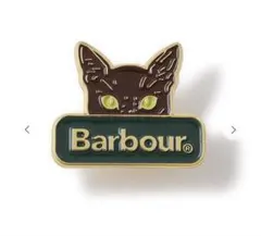【即日発送】Barbour 原宿店限定 猫 ピンバッチ