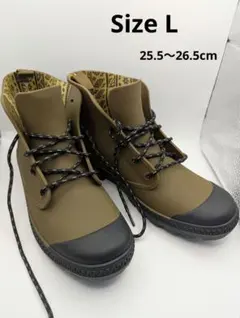 レインブーツ　防水靴　Lサイズ　25.5〜26.5cmのサムネイル