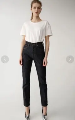 MOUSSY MVS SKINNY デニム　ダークブルー
