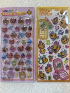 【国内正規品】たまごっち ボンボンドロップシール 平成ハッピーフォン めめっち