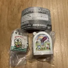 サンリオレトロミニチュアチャーム2 キティ砂時計　けろけろけろっぴ財布