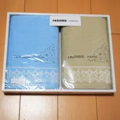 レノマ フェイスタオル 2枚セット 日本製 renoma PARISのサムネイル