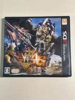 モンスターハンター4G 3DS ソフト カプコン 完品 動作確認済