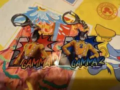 限定 ドラゴンボール超スーパーヒーロー ガンマ1号 2号 アクリルキーホルダー