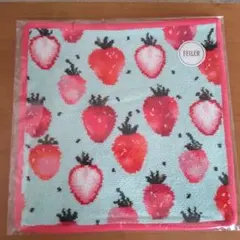 完売WEB限定FEILERストロベリードットハンカチグリーンフェイラーイチゴ