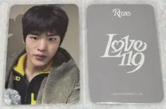 RIIZE LOVE119 applemusic 特典 トレカ ソヒ