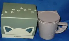 新品・未使用！＜Francfranc＞キャット フィギュア マグ グレー