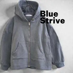 ミーコ様専用　Blue Strive レディース ジップアップパーカー