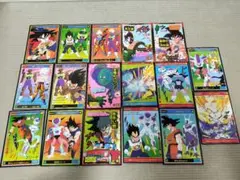 ドラゴンボールZ、じゃんけんジャンボカード17枚セット