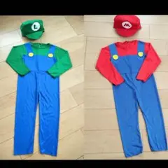 マリオ&ルイージ　セットコスプレ　ハロウィン100、120