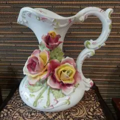 きいろ様専用☆ドマン☆花瓶置物☆大きめ水差し☆陶器製美術品