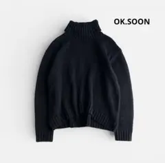 ok.soon pullover turtle knit タートルネックニット