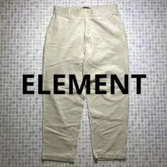 【美品】ELEMENT コーデュロイ ワークパンツ ワイドパンツ　イージーパンツ