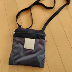 ブラック 2way ショルダーバッグ　サコッシュのサムネイル