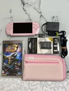 超美品レア。PSP3000 本体　ブロッサムピンク。