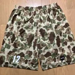 AKTR バスケットパンツ 迷彩 クラック 12