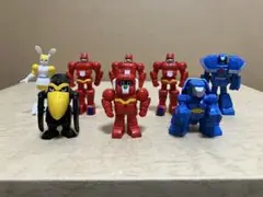 テツワン探偵ロボタック　ミニフィギュア　6種8体