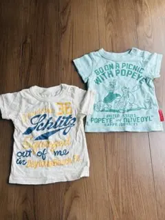 OFFICIAL TEAM Tシャツ 80㎝　2枚セットのサムネイル